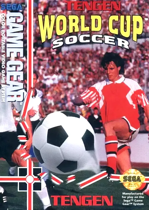 Обложка игры Tengen World Cup Soccer